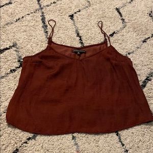 Burgundy Tank Top